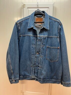 Levi's Blue Denim Jacket with Red Tab